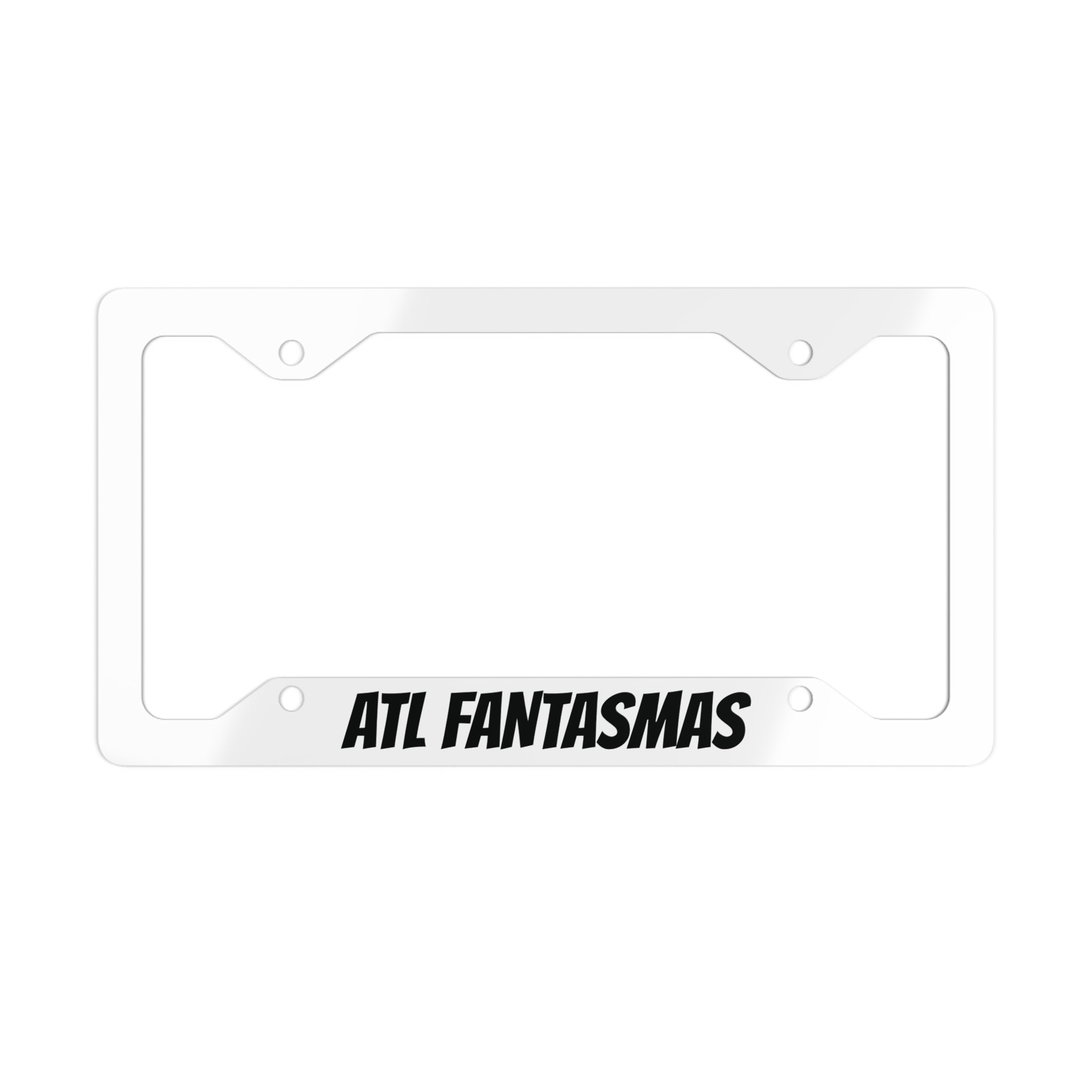 Atl Fantasmas License Plate Frame