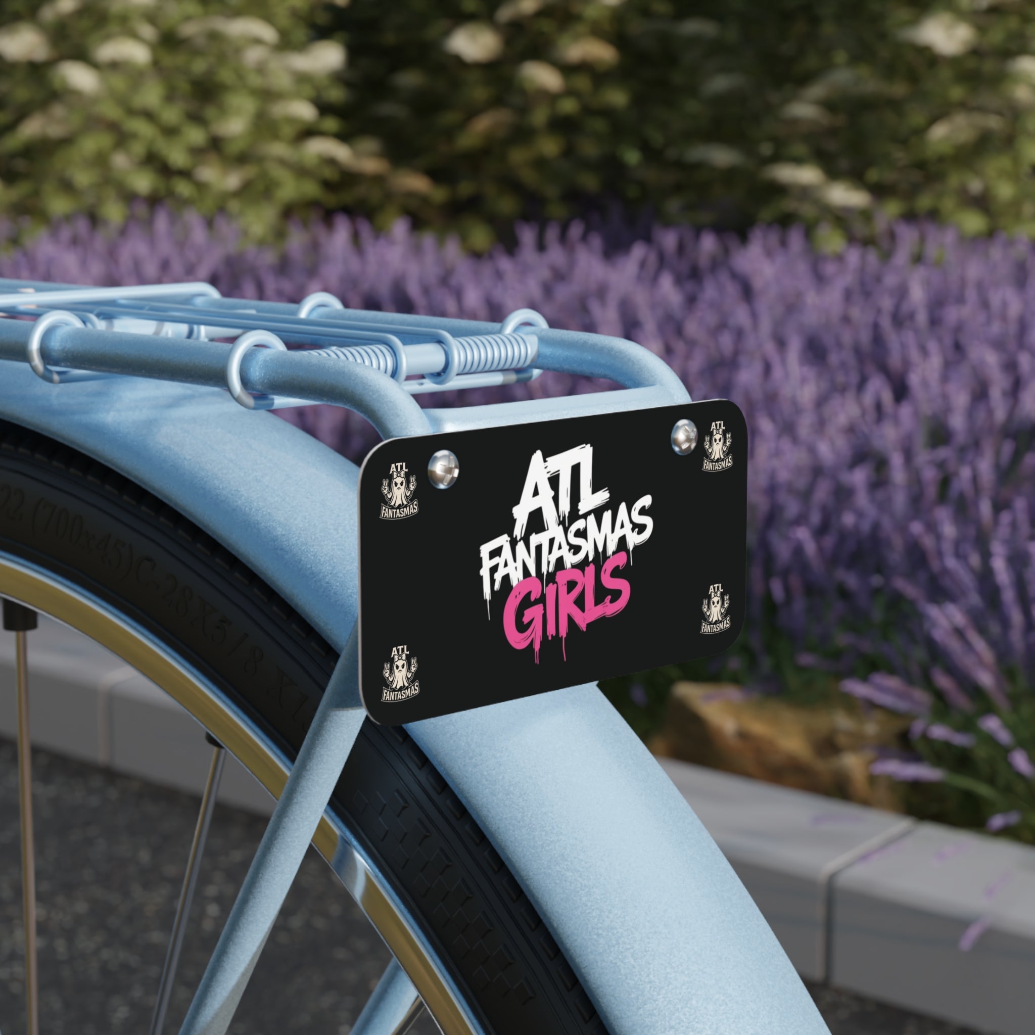 ATL Fantasmas Girl Mini License Plate