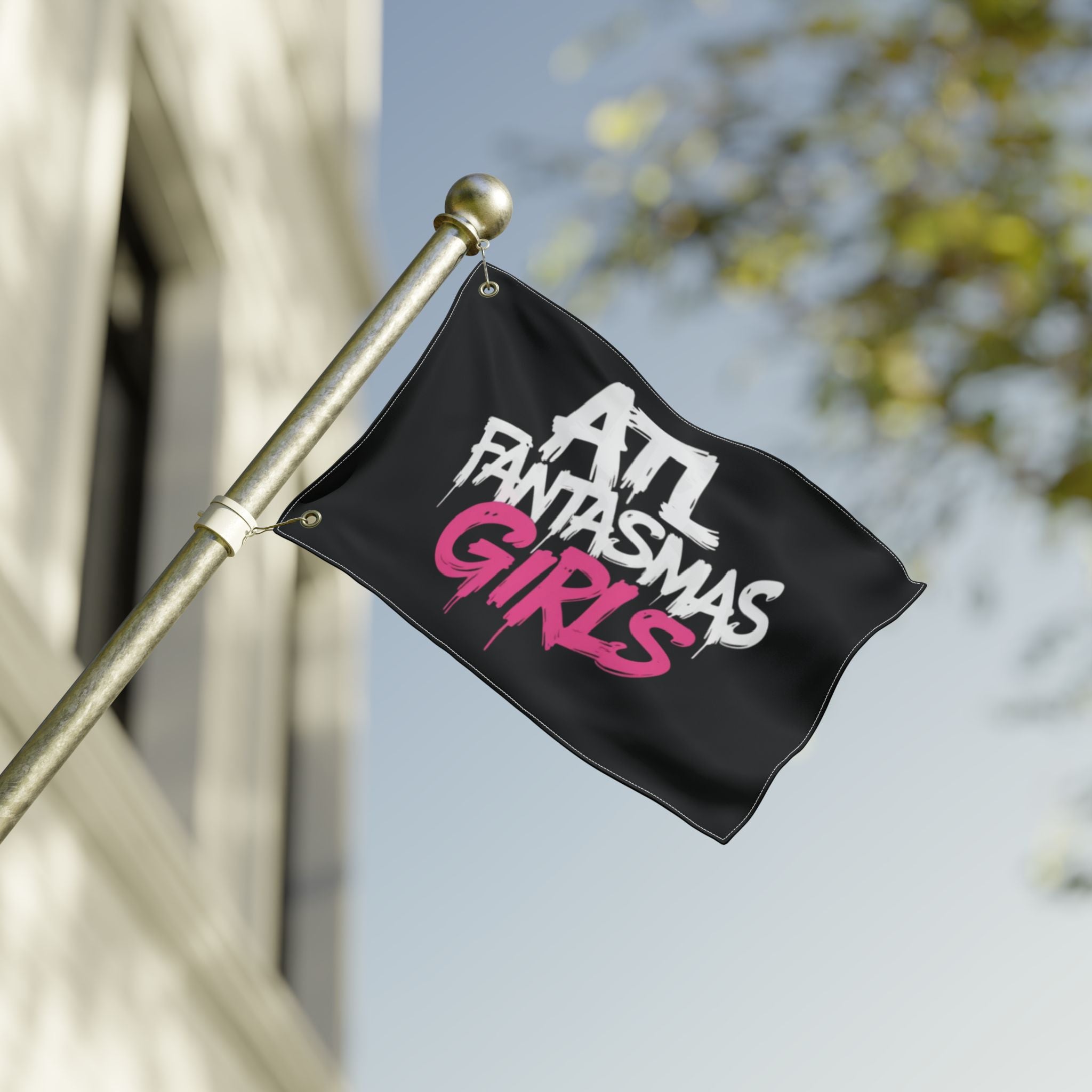 ATL Fantasmas Girl Flag